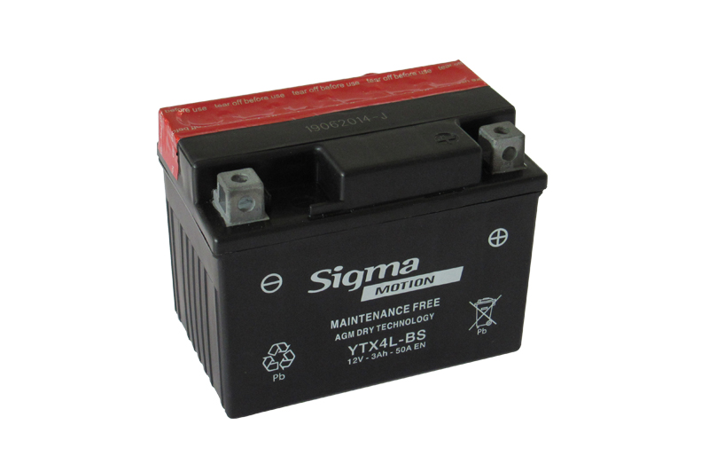 ΜΠΑΤΑΡΙΑ MOTO 12V 3Ah AGM SIGMA MOTION 